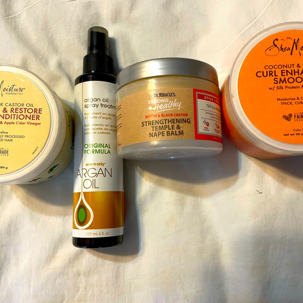 Woman’s hair treatments